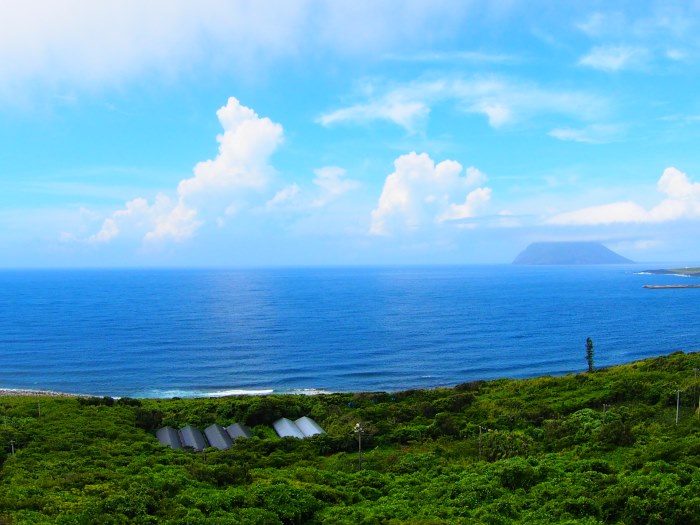 自然豊かな八丈島。アフターダイビングは、のんびり島時間を楽しみたい