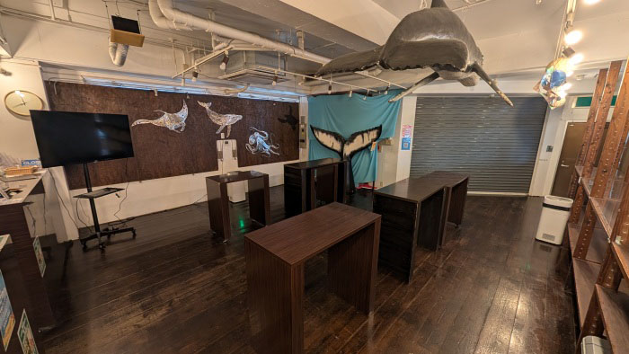 新しくなった店内はオシャレなつくり