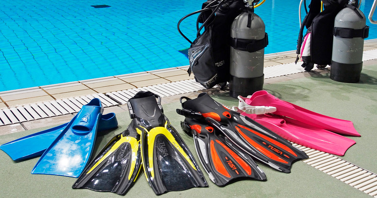 TUSAが教える本当に自分に合ったフィンの選び方｜ダイビング器材＆グッズ｜Marine Diving web（マリンダイビングウェブ）
