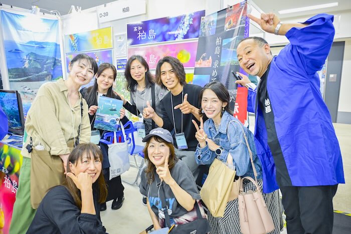 かわいい生き物が人気の柏島。全国各地からダイバーが集まる海です