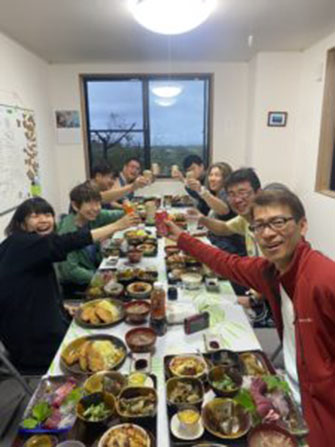 GWの八丈島ツアーでのひととき