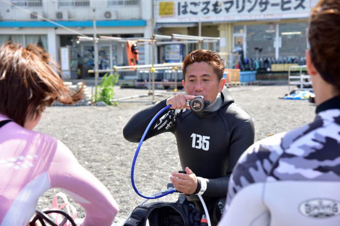 ダイパーになるために必要な知識やスキルをしっかり丁寧に教えてくれます