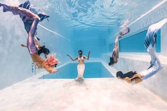 マーメイドで優雅に泳ぐ