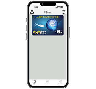 SNSIではデジタルCカードにも対応。スマートフォンで認定情報をいつでも確認できます