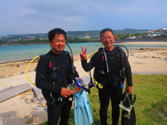 うさぎ(左)
澤田光康さん(右)