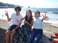 北垣美緒さん(中)