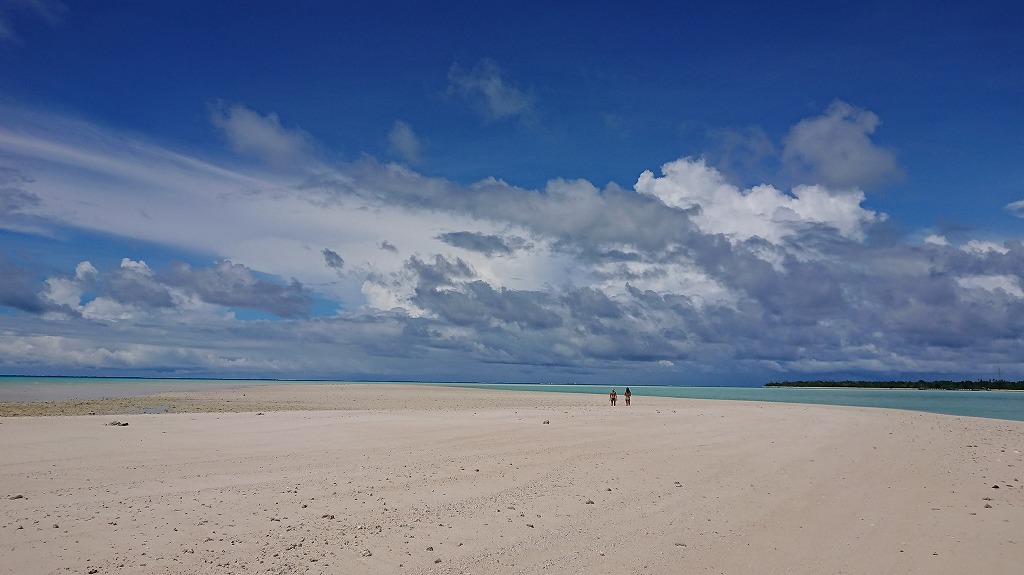 青い空と、さまざまな表情を見せる海、そして真っ白なホワイトビーチが点在する楽園パラオ
Photo by Marine Diving Web