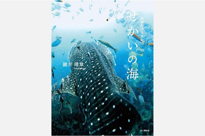 水中写真家・鍵井靖章さんの最新写真集『せかいの海 地球海中景色紀行』発売中