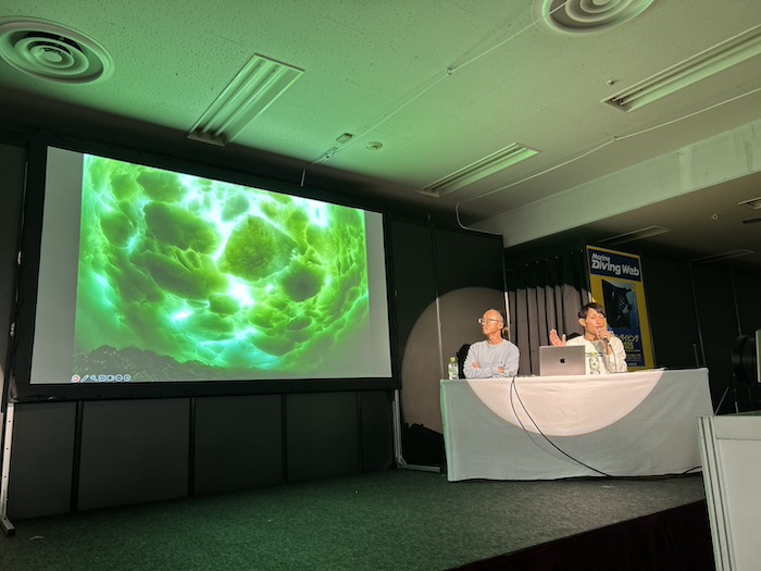 ダイビングや海のことについて話が聞ける貴重な場です


