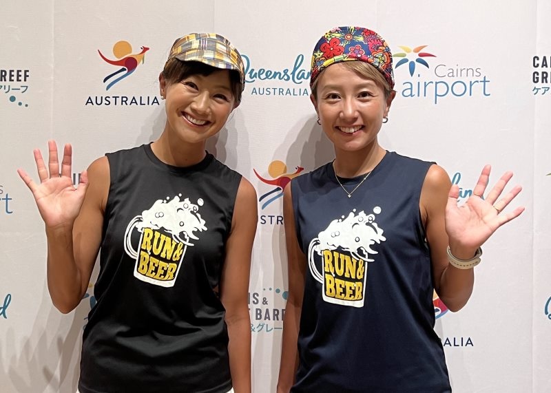 ダイバーでもあるマラソン姉妹・福島和可菜さん＆舞さん