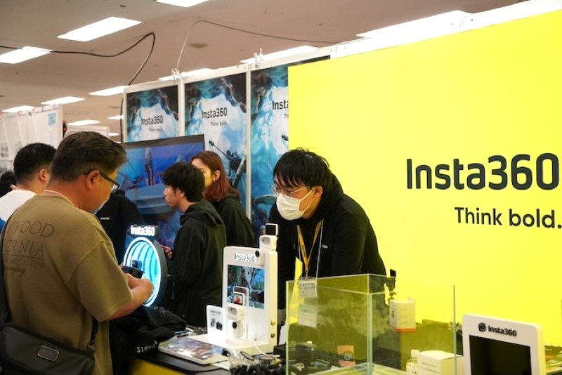 マリンダイビングフェア2026にInsta360が出展