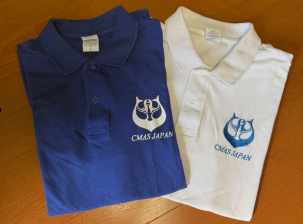 CMAS JAPANより、シンプルでかっこいいオリジナルポロシャツ


