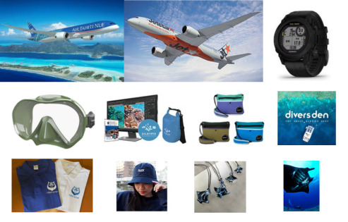 会場内のさまざまな場所で、豪華プレゼントを用意しています。※表示してるプレゼントは一例です

